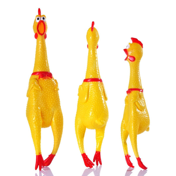 Screaming Chicken Squeak Toy